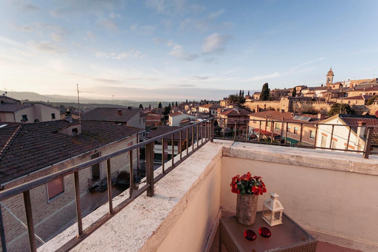 Il Trabucco E La Terrazza Della Val D' Orcia Apartment San Quirico dʼOrcia Exterior foto